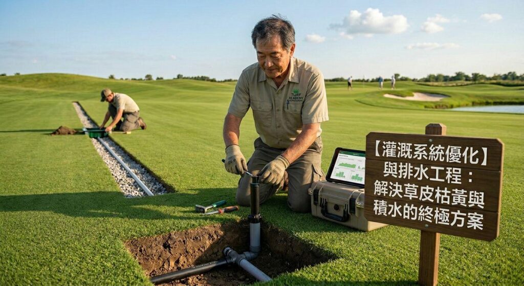 自動灌溉系統噴頭效能檢測-草皮顧問
